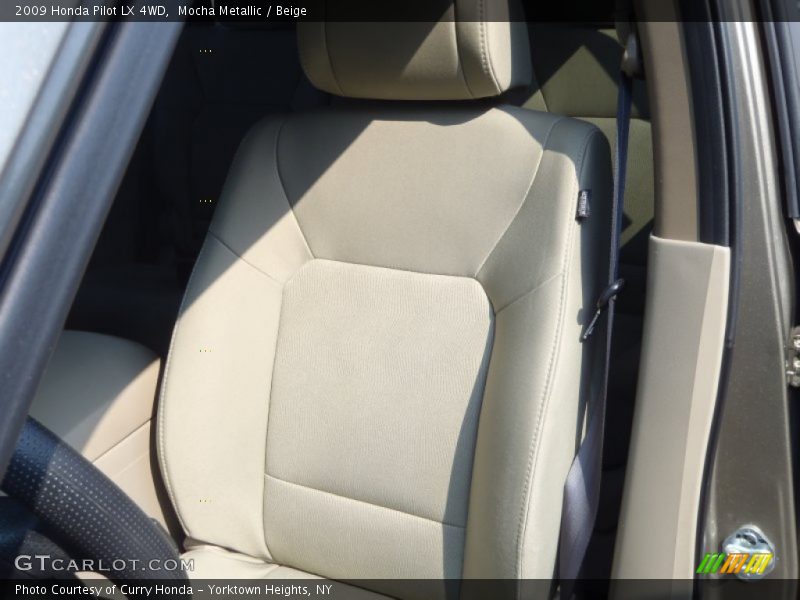 Mocha Metallic / Beige 2009 Honda Pilot LX 4WD