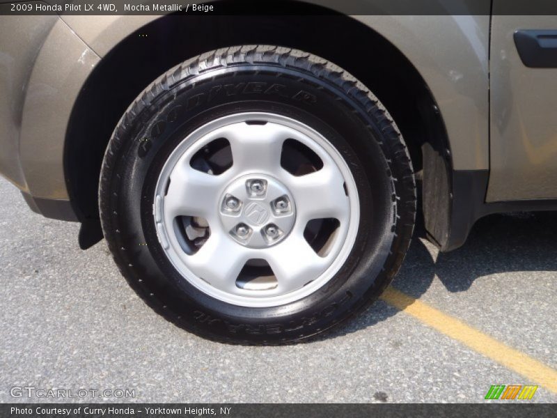Mocha Metallic / Beige 2009 Honda Pilot LX 4WD