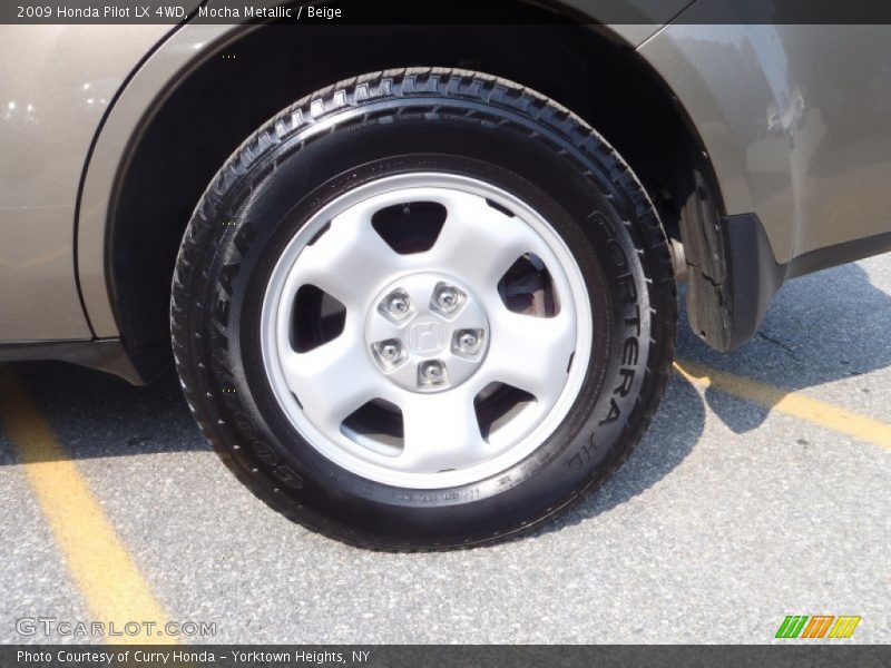 Mocha Metallic / Beige 2009 Honda Pilot LX 4WD