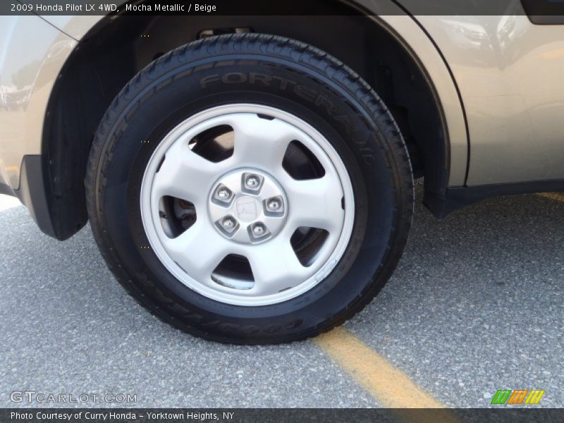 Mocha Metallic / Beige 2009 Honda Pilot LX 4WD