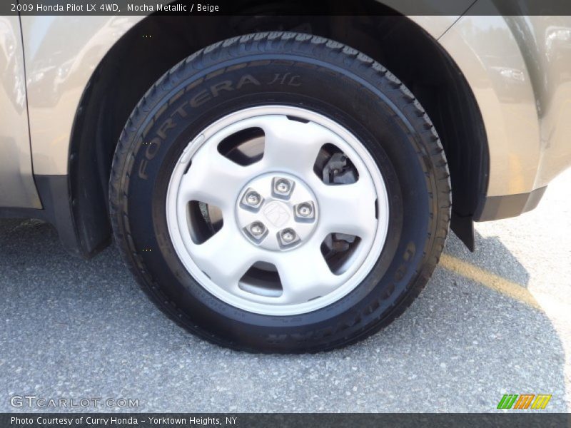 Mocha Metallic / Beige 2009 Honda Pilot LX 4WD