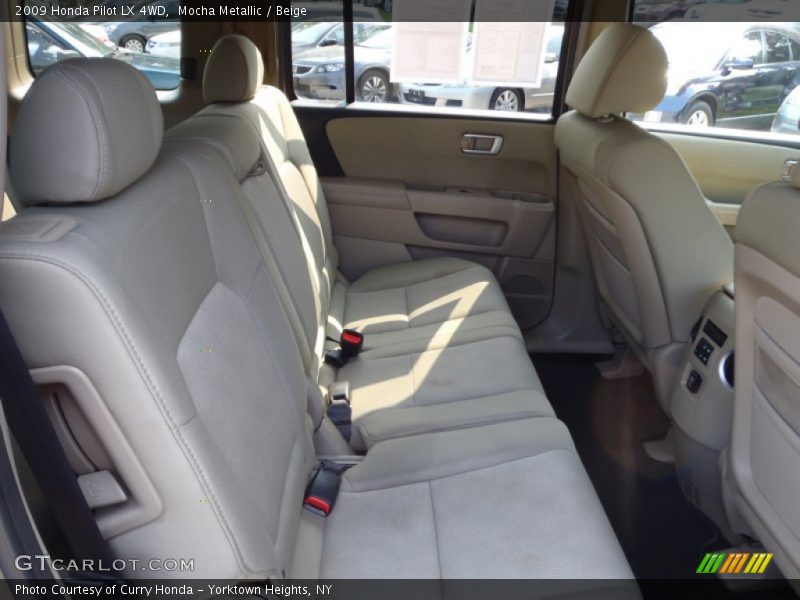 Mocha Metallic / Beige 2009 Honda Pilot LX 4WD