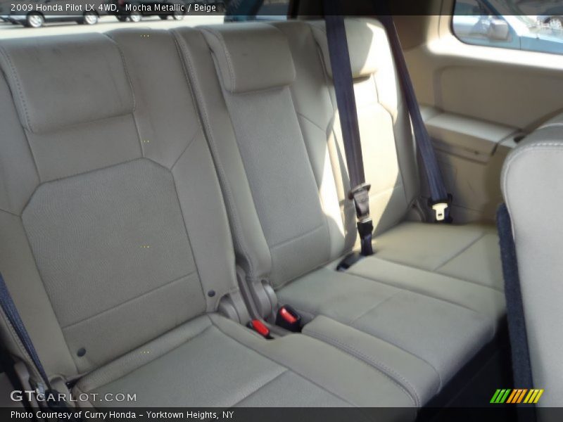 Mocha Metallic / Beige 2009 Honda Pilot LX 4WD