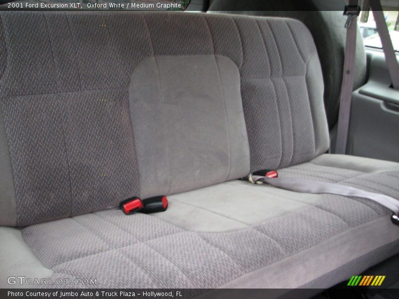 Oxford White / Medium Graphite 2001 Ford Excursion XLT
