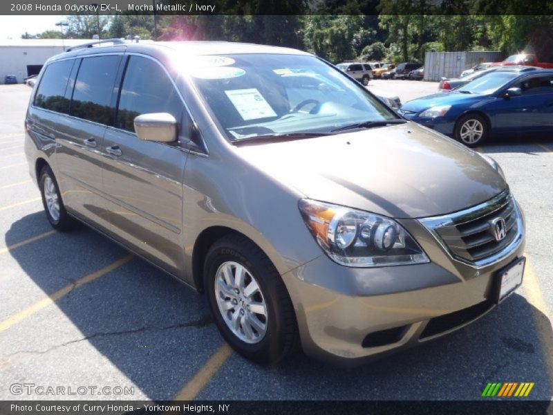 Mocha Metallic / Ivory 2008 Honda Odyssey EX-L