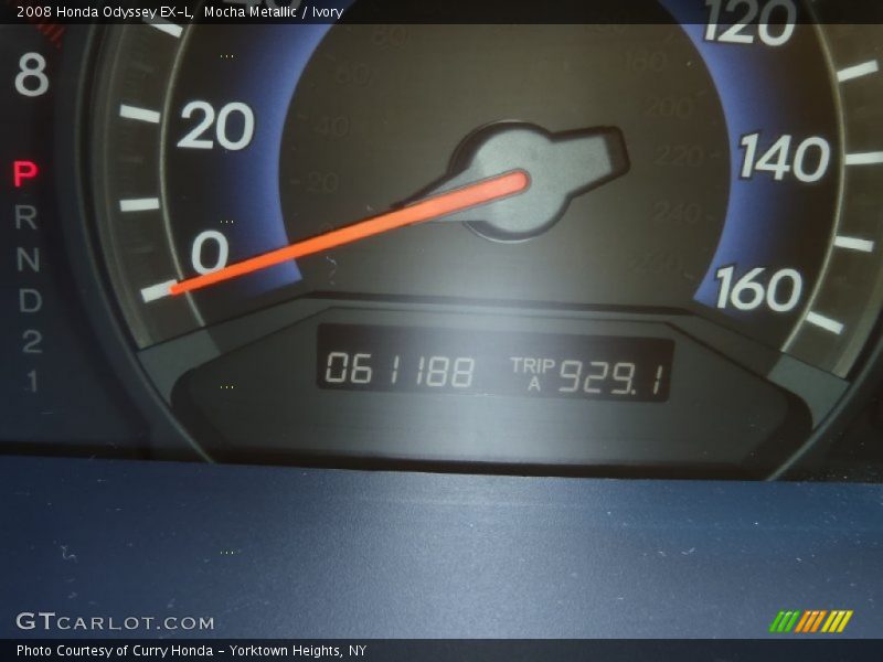 Mocha Metallic / Ivory 2008 Honda Odyssey EX-L