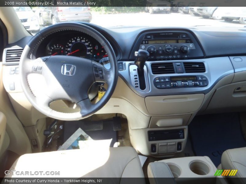 Mocha Metallic / Ivory 2008 Honda Odyssey EX-L
