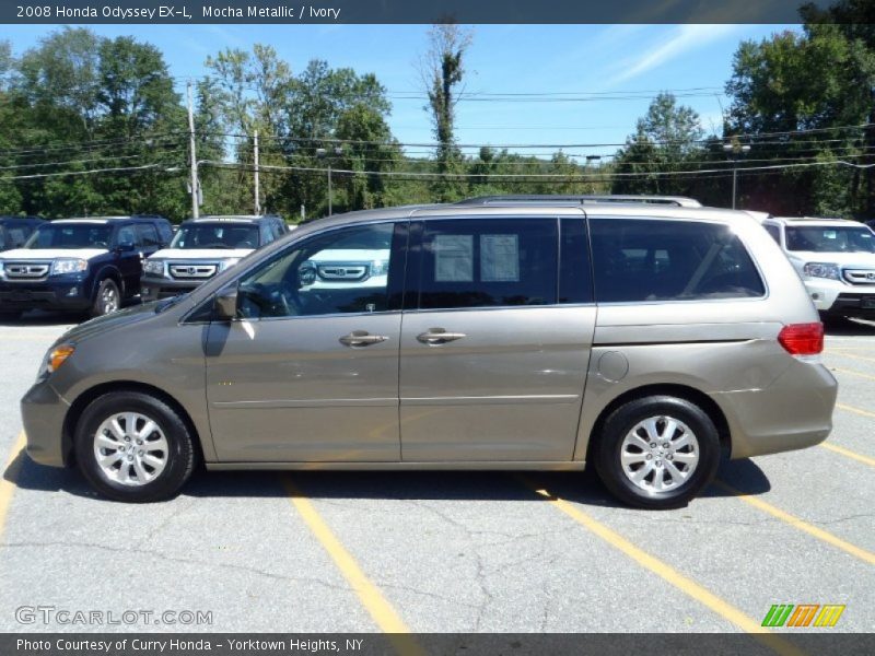 Mocha Metallic / Ivory 2008 Honda Odyssey EX-L