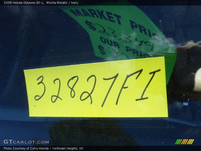 Mocha Metallic / Ivory 2008 Honda Odyssey EX-L