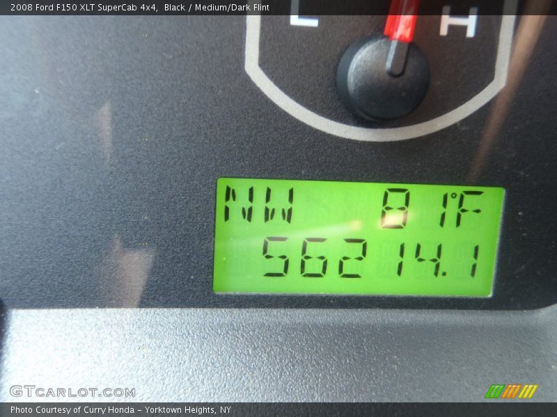 Black / Medium/Dark Flint 2008 Ford F150 XLT SuperCab 4x4