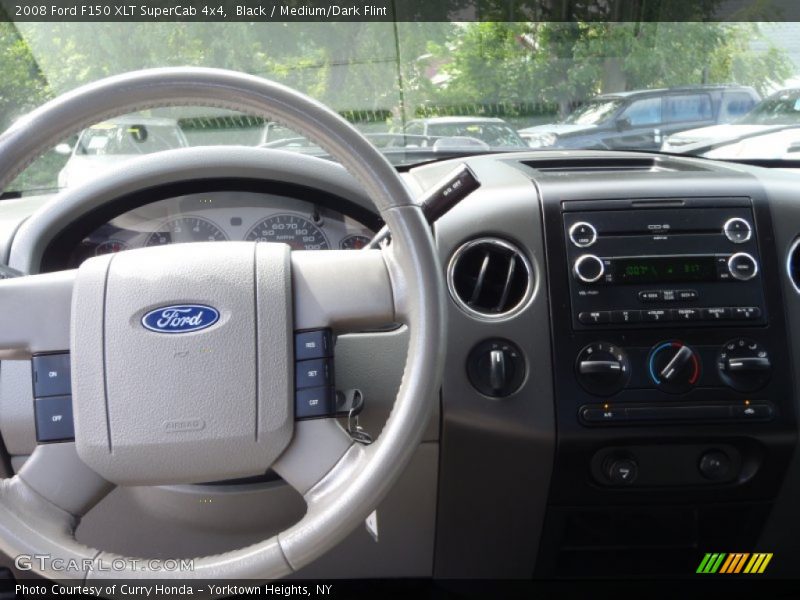 Black / Medium/Dark Flint 2008 Ford F150 XLT SuperCab 4x4