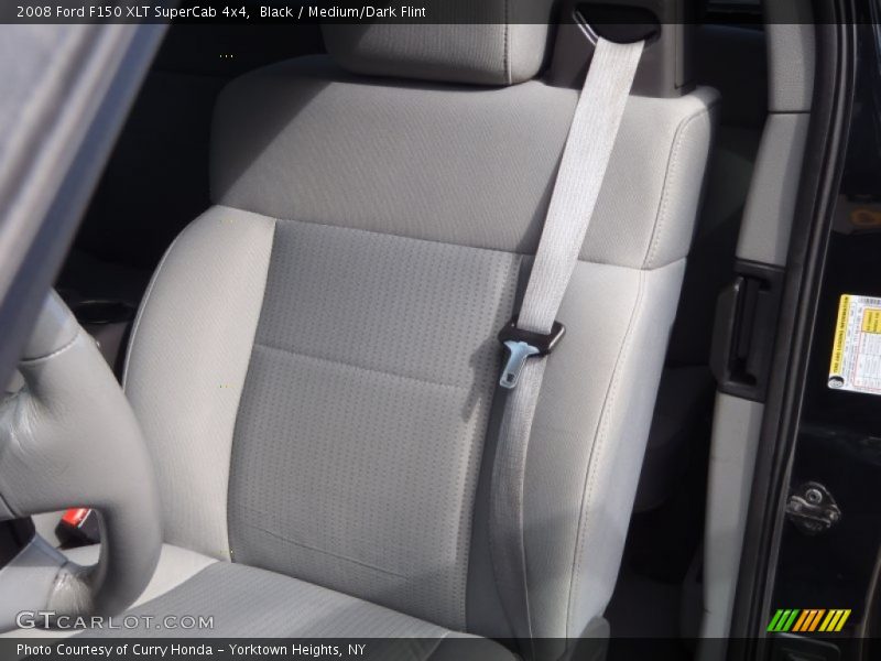 Black / Medium/Dark Flint 2008 Ford F150 XLT SuperCab 4x4