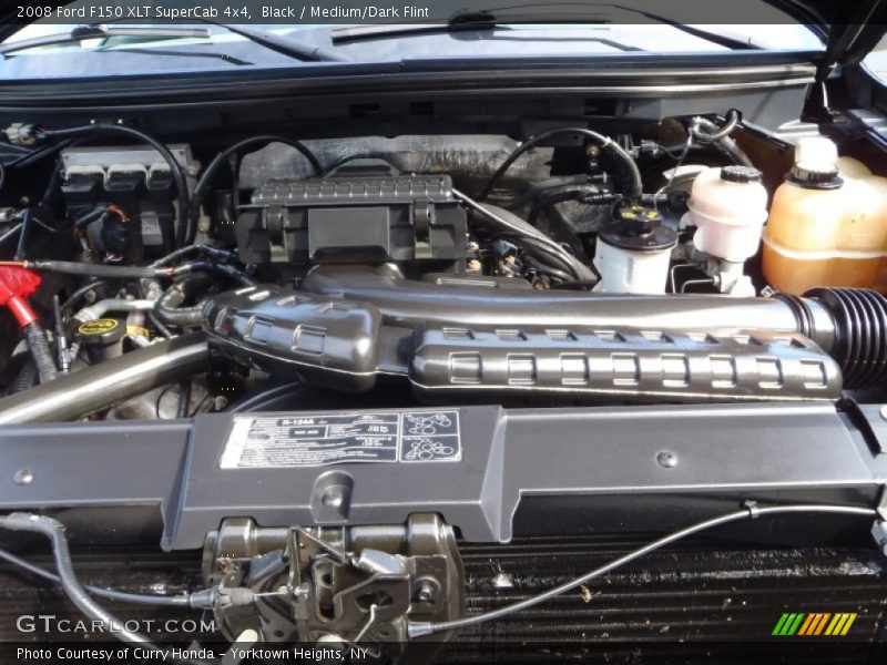 Black / Medium/Dark Flint 2008 Ford F150 XLT SuperCab 4x4
