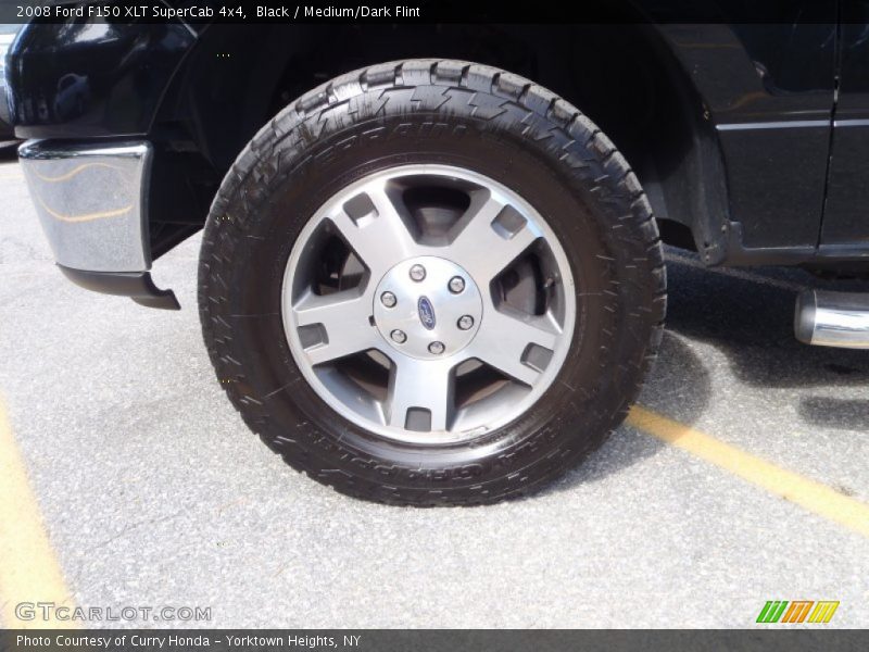 Black / Medium/Dark Flint 2008 Ford F150 XLT SuperCab 4x4