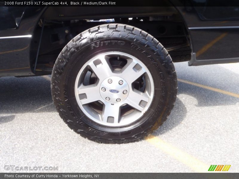 Black / Medium/Dark Flint 2008 Ford F150 XLT SuperCab 4x4