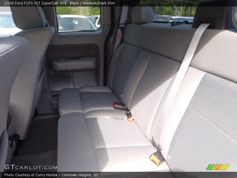 Black / Medium/Dark Flint 2008 Ford F150 XLT SuperCab 4x4