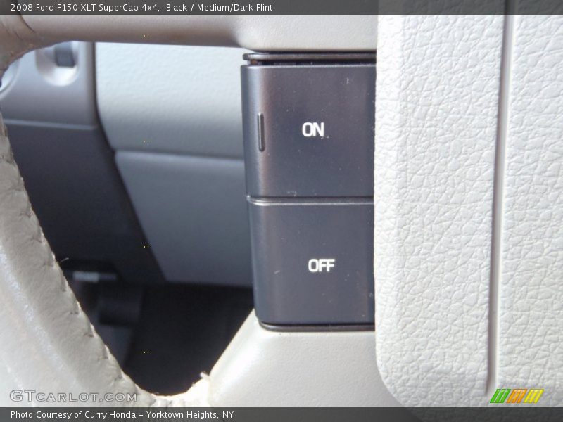 Black / Medium/Dark Flint 2008 Ford F150 XLT SuperCab 4x4