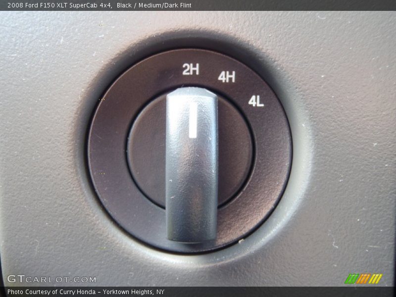 Black / Medium/Dark Flint 2008 Ford F150 XLT SuperCab 4x4