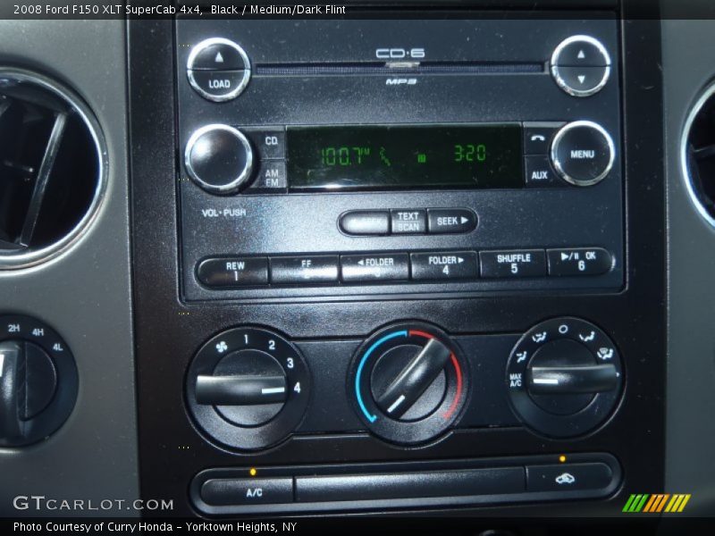 Black / Medium/Dark Flint 2008 Ford F150 XLT SuperCab 4x4