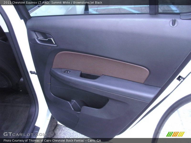 Summit White / Brownstone/Jet Black 2011 Chevrolet Equinox LT AWD