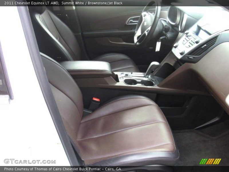 Summit White / Brownstone/Jet Black 2011 Chevrolet Equinox LT AWD