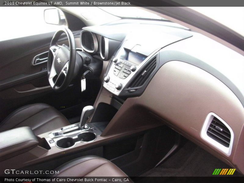 Summit White / Brownstone/Jet Black 2011 Chevrolet Equinox LT AWD