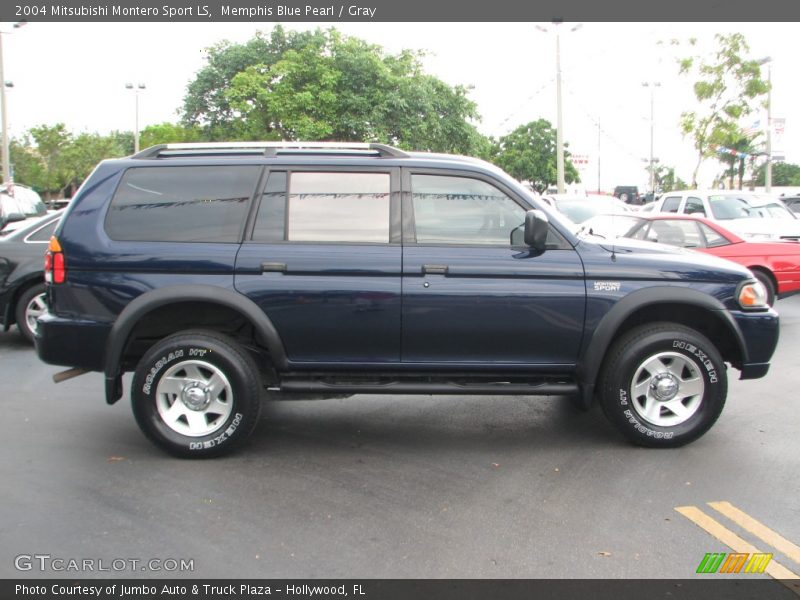  2004 Montero Sport LS Memphis Blue Pearl