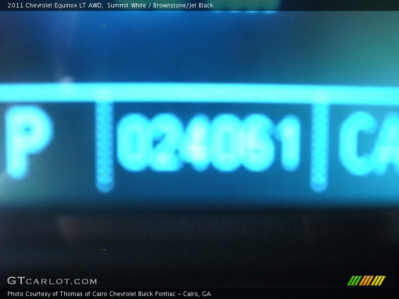 Summit White / Brownstone/Jet Black 2011 Chevrolet Equinox LT AWD