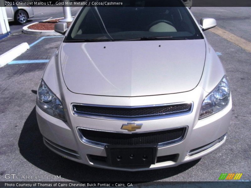 Gold Mist Metallic / Cocoa/Cashmere 2011 Chevrolet Malibu LT