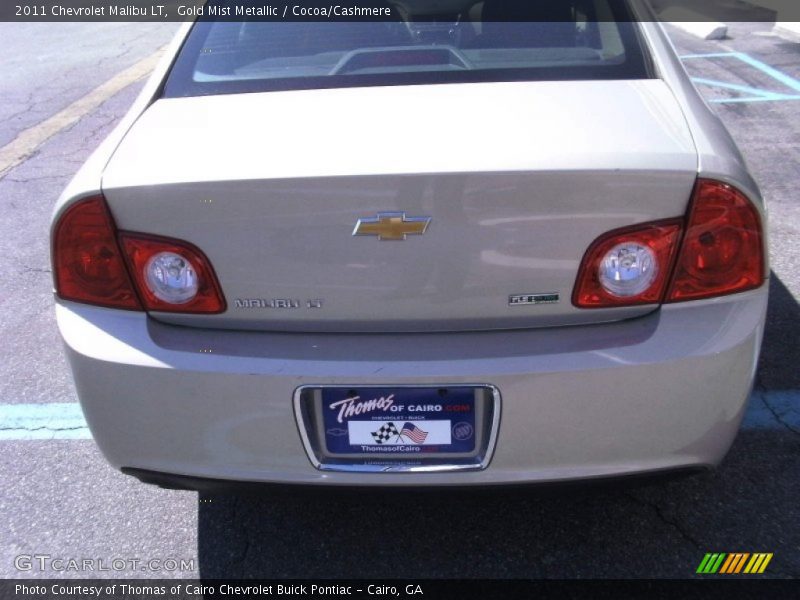 Gold Mist Metallic / Cocoa/Cashmere 2011 Chevrolet Malibu LT