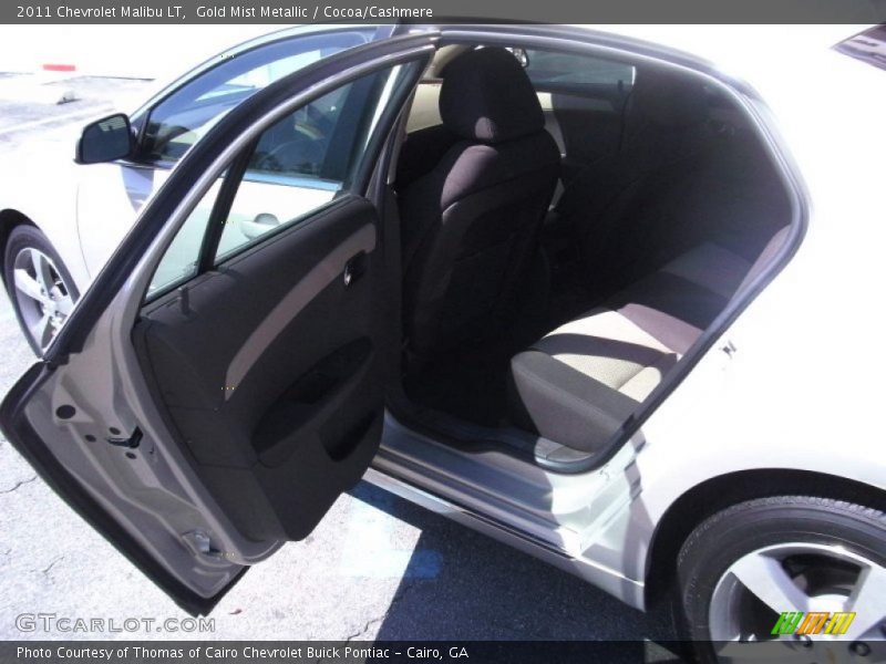 Gold Mist Metallic / Cocoa/Cashmere 2011 Chevrolet Malibu LT