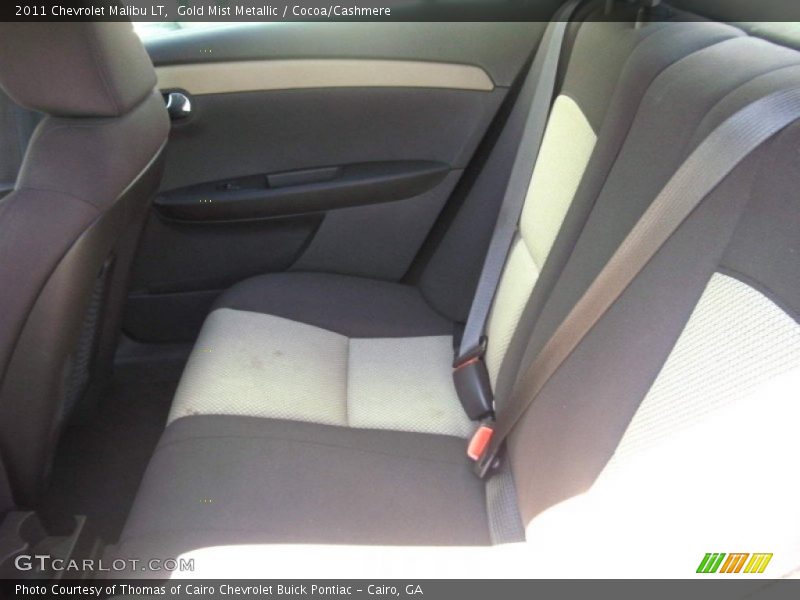 Gold Mist Metallic / Cocoa/Cashmere 2011 Chevrolet Malibu LT