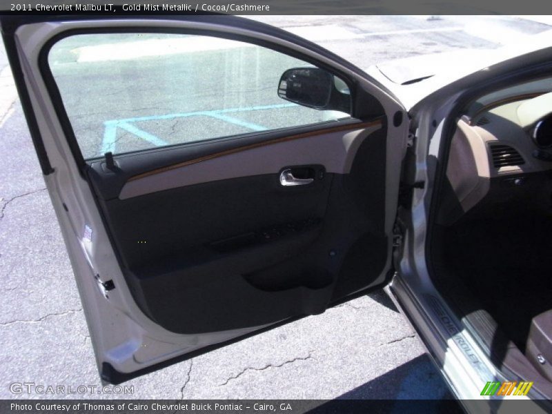 Gold Mist Metallic / Cocoa/Cashmere 2011 Chevrolet Malibu LT