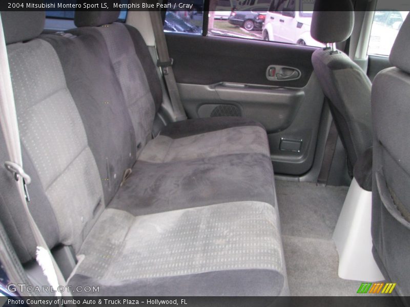 Memphis Blue Pearl / Gray 2004 Mitsubishi Montero Sport LS