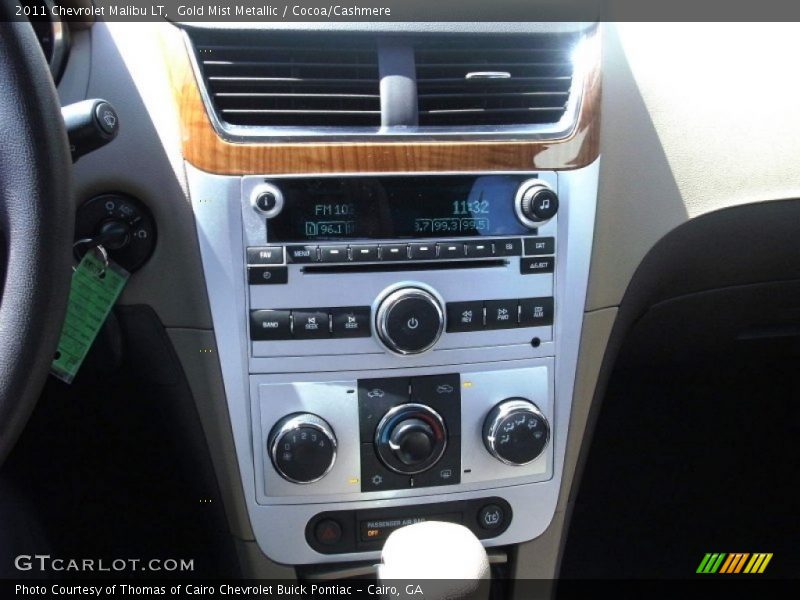 Gold Mist Metallic / Cocoa/Cashmere 2011 Chevrolet Malibu LT