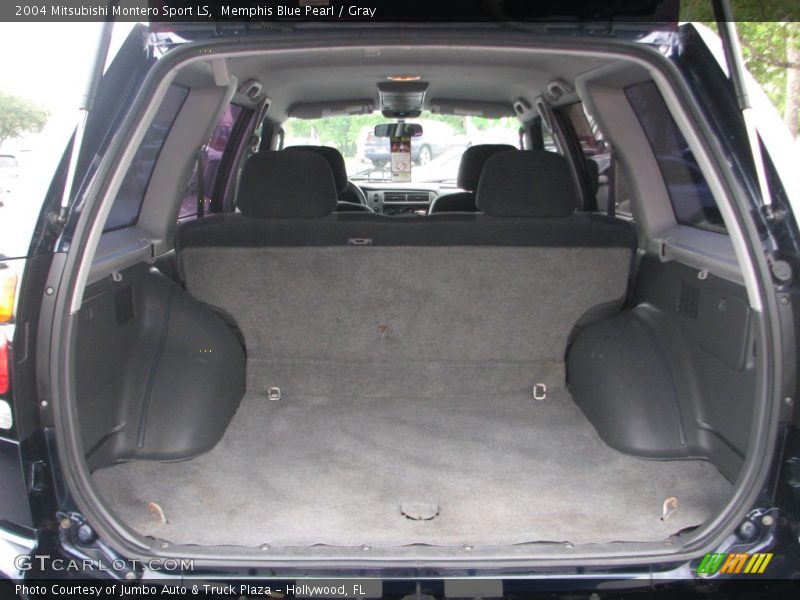 Memphis Blue Pearl / Gray 2004 Mitsubishi Montero Sport LS