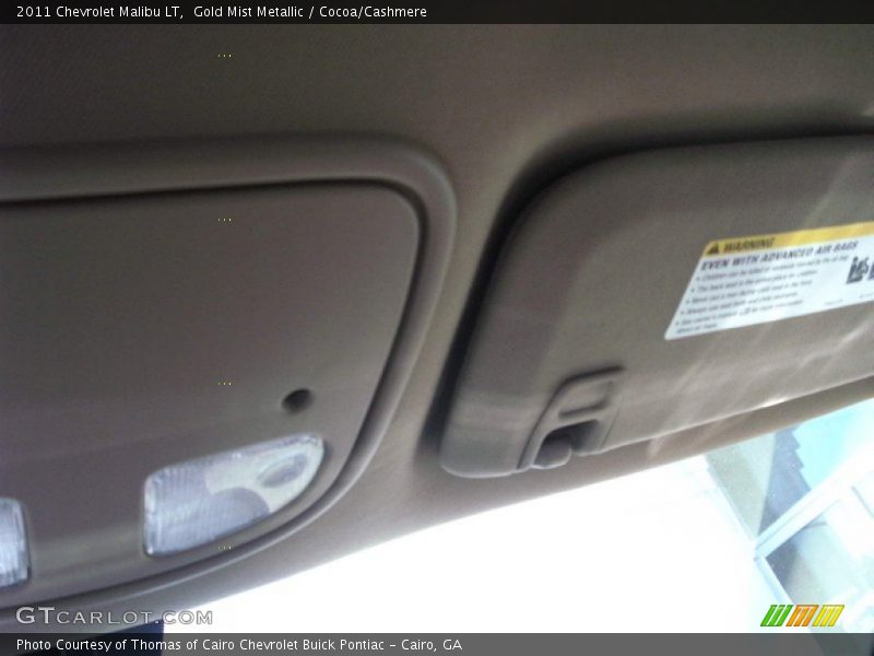 Gold Mist Metallic / Cocoa/Cashmere 2011 Chevrolet Malibu LT