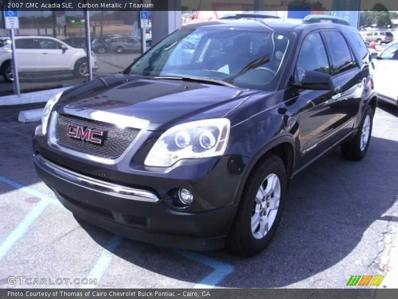 Carbon Metallic / Titanium 2007 GMC Acadia SLE