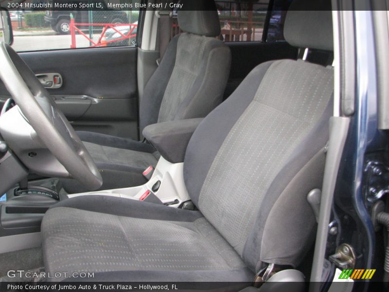 Memphis Blue Pearl / Gray 2004 Mitsubishi Montero Sport LS