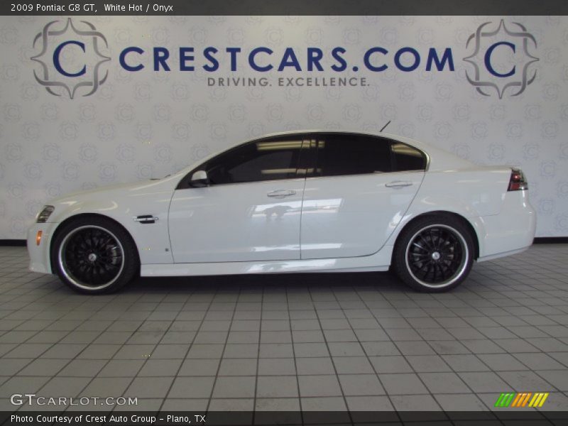 White Hot / Onyx 2009 Pontiac G8 GT