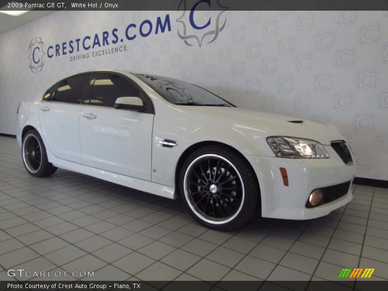 White Hot / Onyx 2009 Pontiac G8 GT
