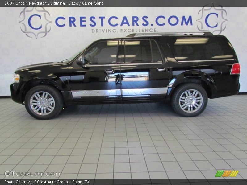 Black / Camel/Sand 2007 Lincoln Navigator L Ultimate