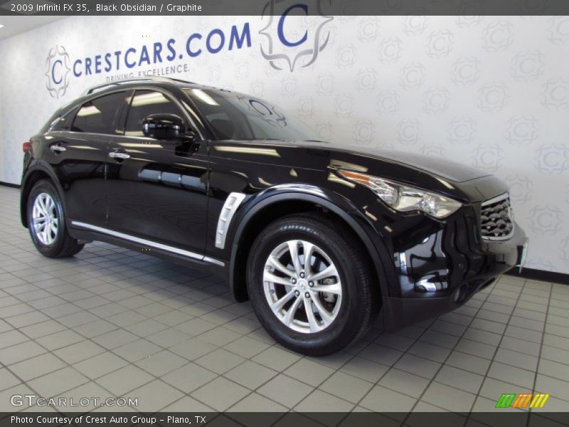 Black Obsidian / Graphite 2009 Infiniti FX 35