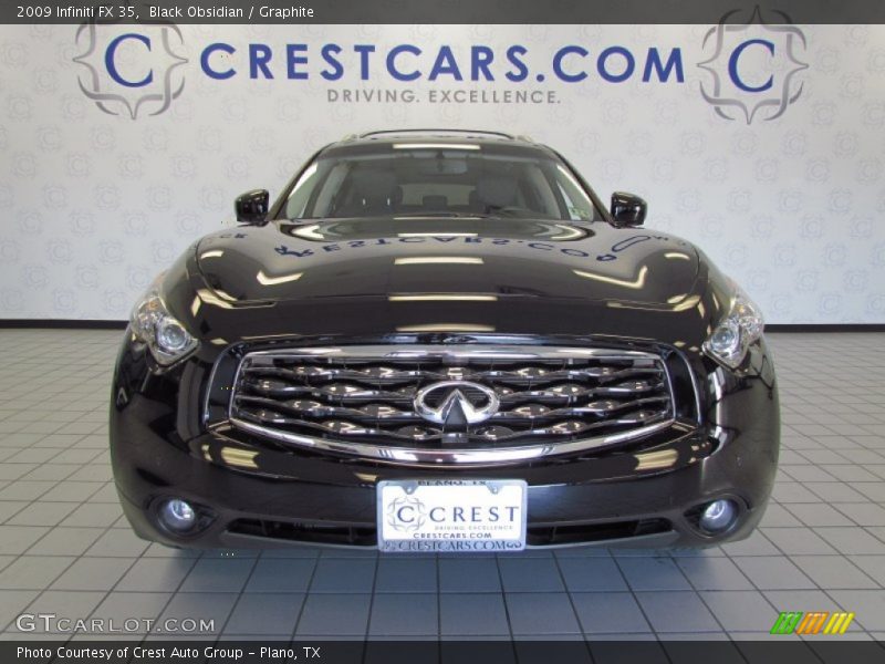 Black Obsidian / Graphite 2009 Infiniti FX 35