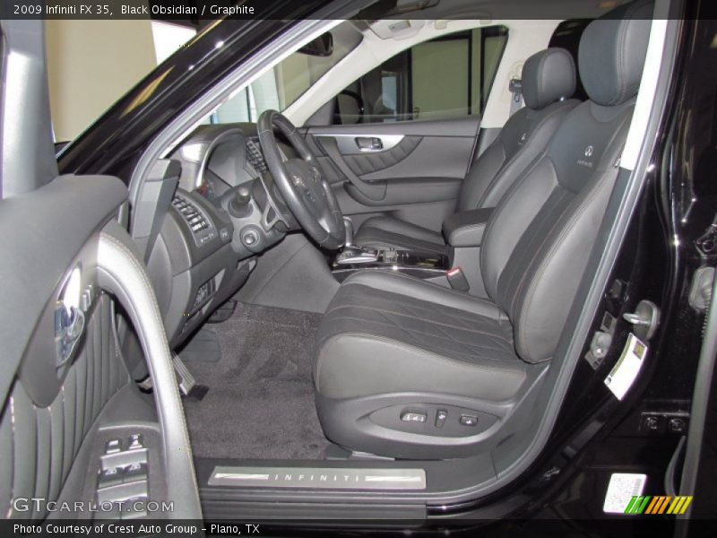 Black Obsidian / Graphite 2009 Infiniti FX 35