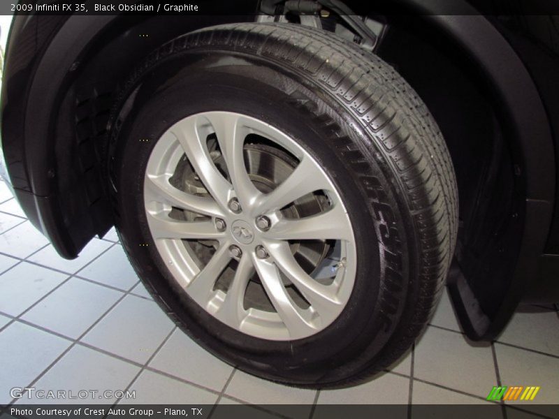 Black Obsidian / Graphite 2009 Infiniti FX 35