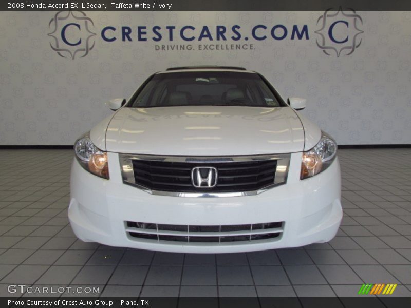 Taffeta White / Ivory 2008 Honda Accord EX-L Sedan