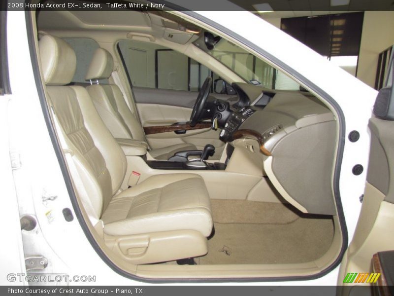 Taffeta White / Ivory 2008 Honda Accord EX-L Sedan