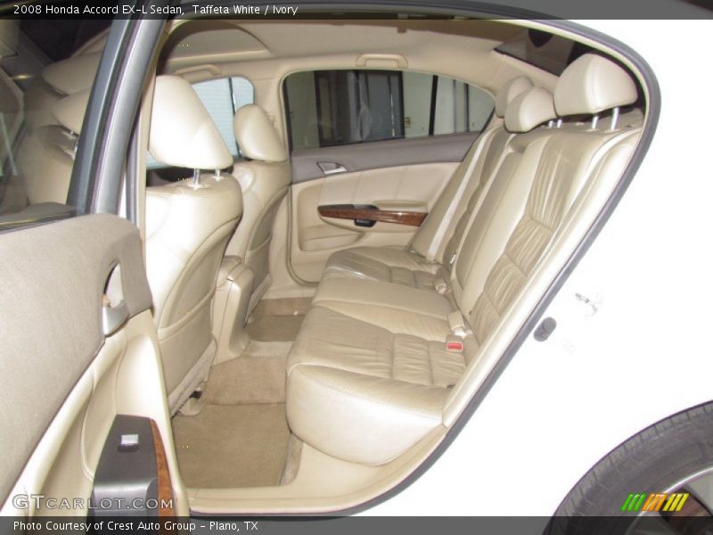 Taffeta White / Ivory 2008 Honda Accord EX-L Sedan