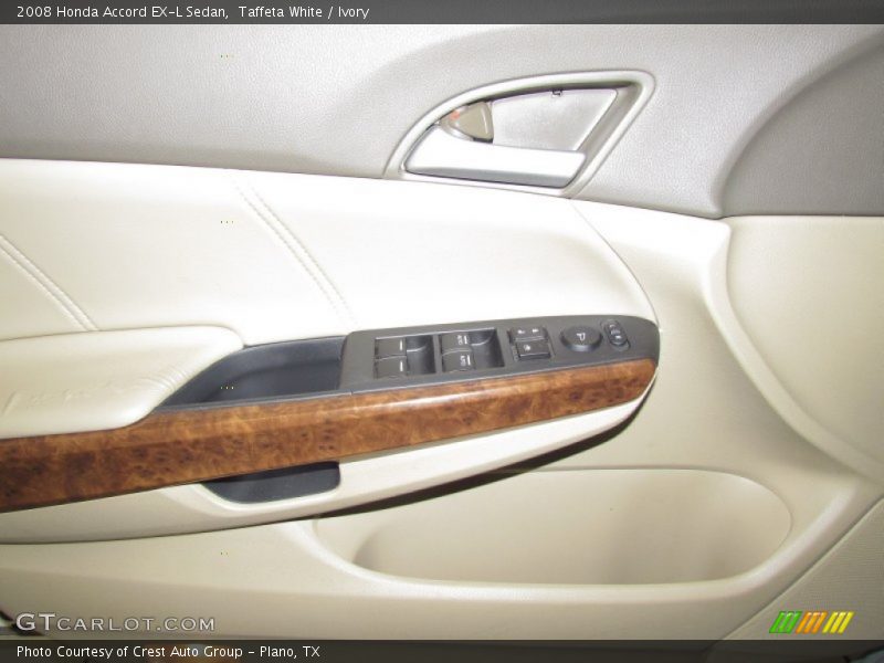 Taffeta White / Ivory 2008 Honda Accord EX-L Sedan